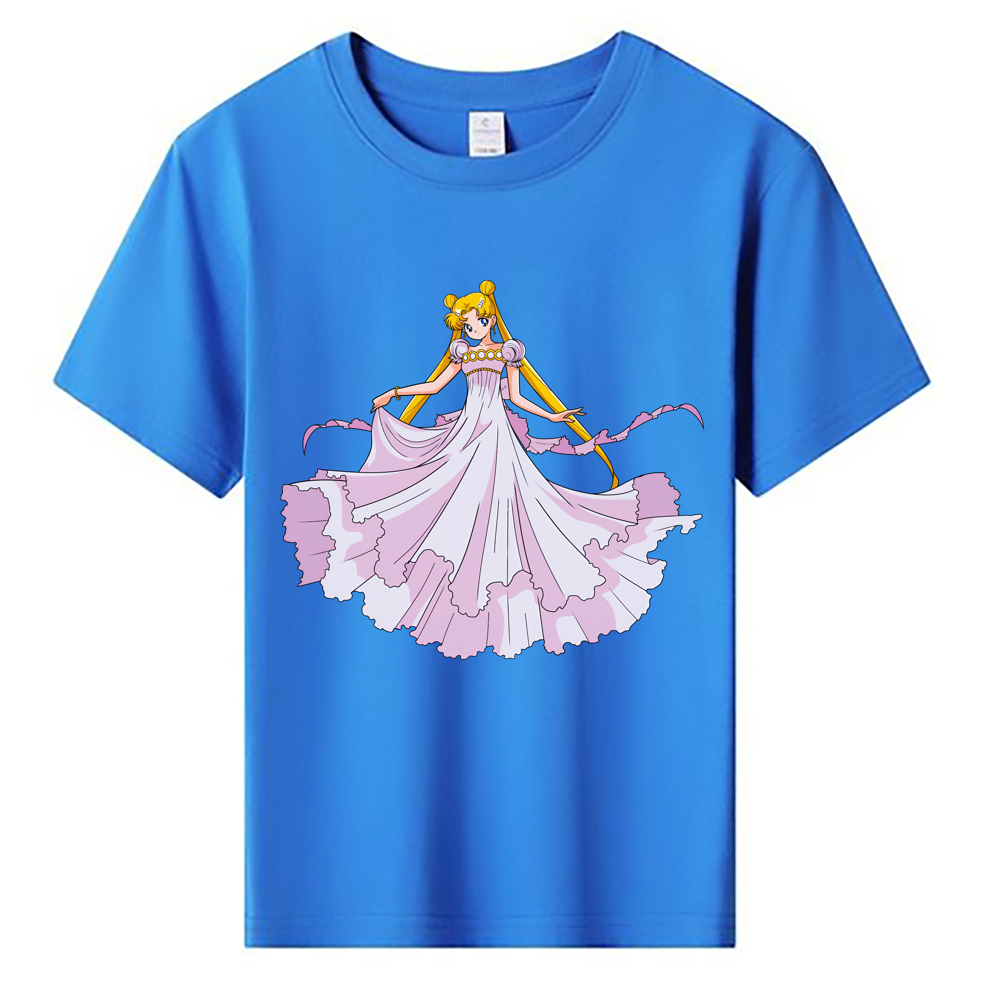 （画像用） 美少女戦士セーラームーン 愛野 美奈子 あいの みなこ Sailor Moon Aino Minako 綿100％キッズTシャツ（フロントプリント）